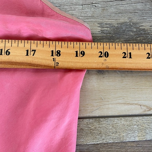 Victoria's Secret Cami Tank Pajama Top Size L Pink Sexy Cupro Adjustable Strap - Picture 4 of 8